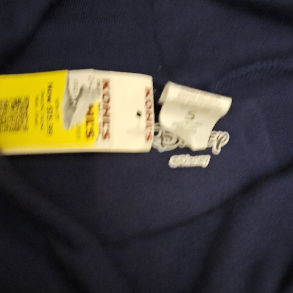 NWT Disney Cinderella Navy Blue Long Sleeve Shirt - Picture 3 of 6